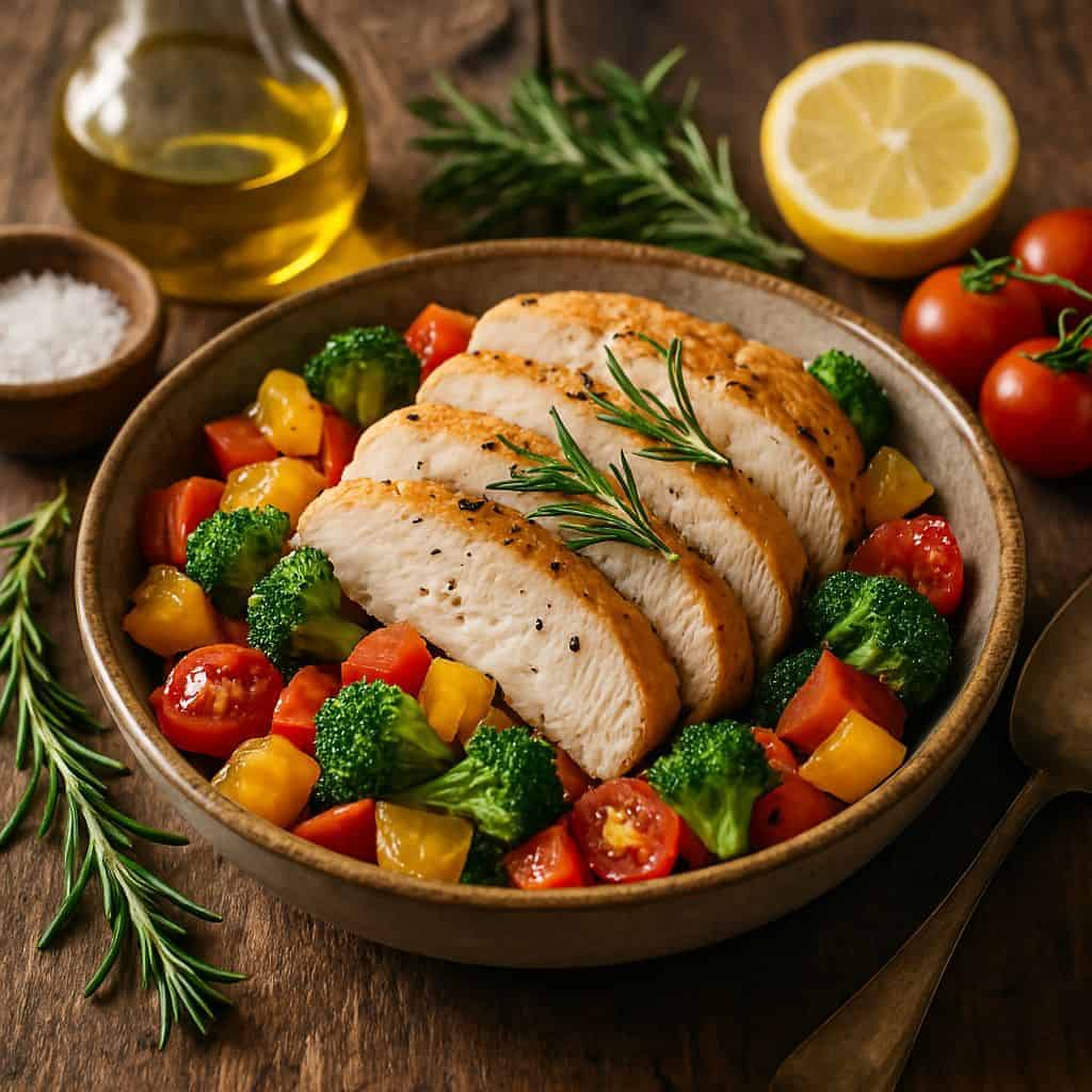 Kalkoenfilet met rozemarijn