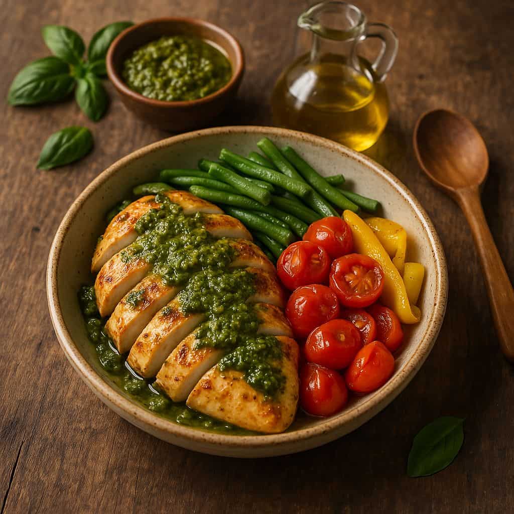 Kipfilet met pesto