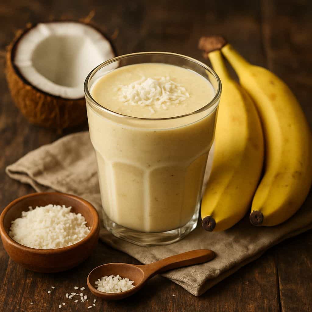 Kokos banaan smoothie