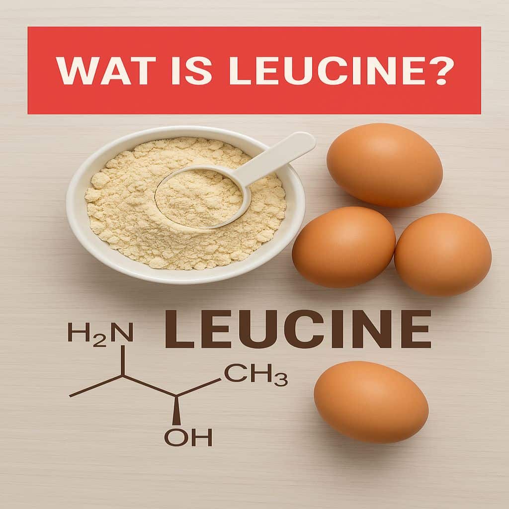 Leucine: Een essentieel aminozuur voor je gezondheid