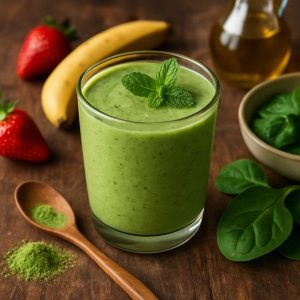 Matcha groene thee smoothie