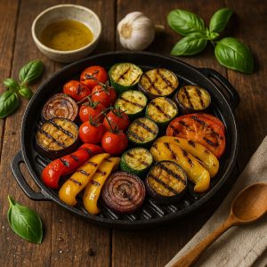 Mediterrane groenten op de grill