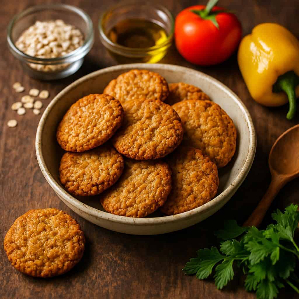 Ovengebakken havermoutkoekjes