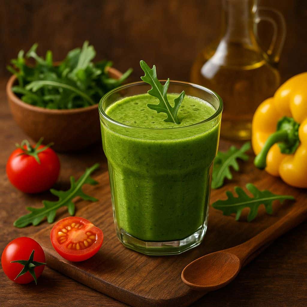 Peperige rucola smoothie