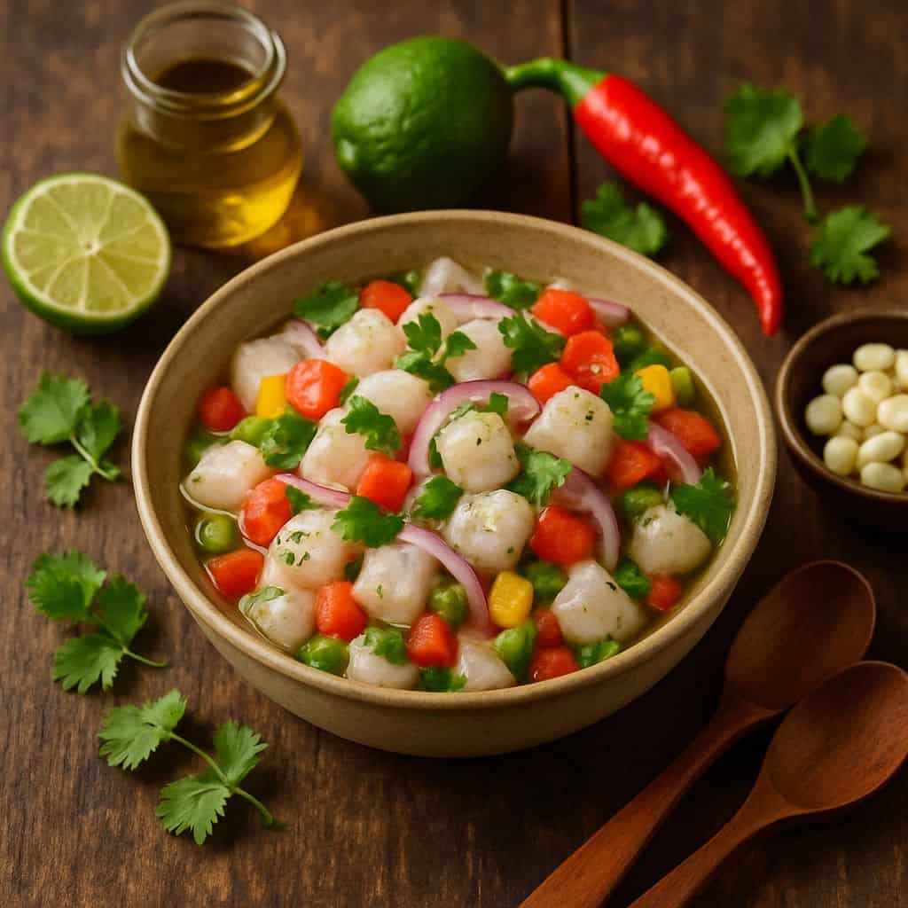 Peruaanse ceviche light