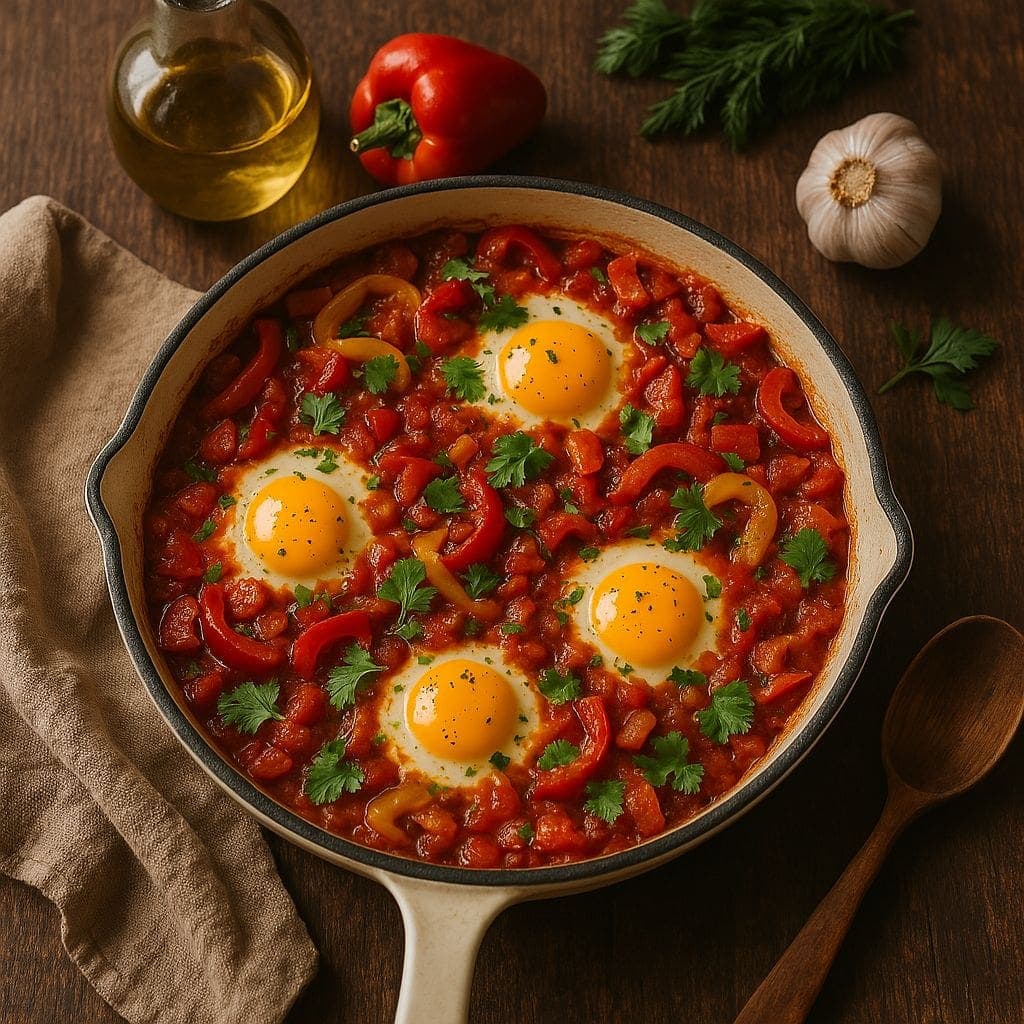 Shakshuka uit de oven