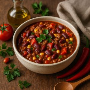 Slowcooker chili con carne