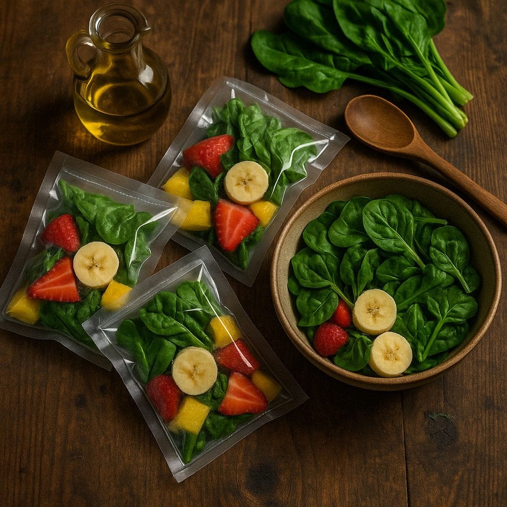 Sous vide smoothie packs