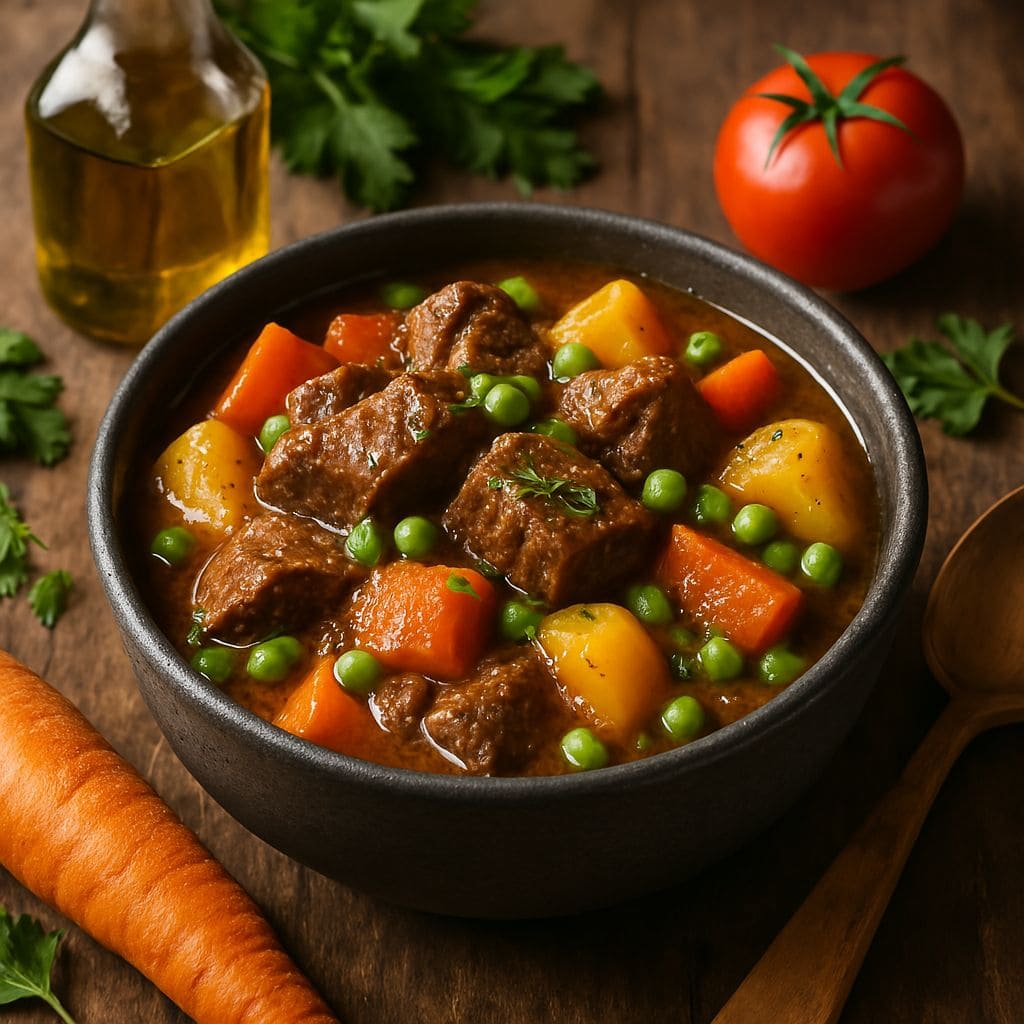 Stoofpotje van rund met groenten uit de Instant Pot