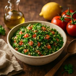 Tabouleh met veel peterselie