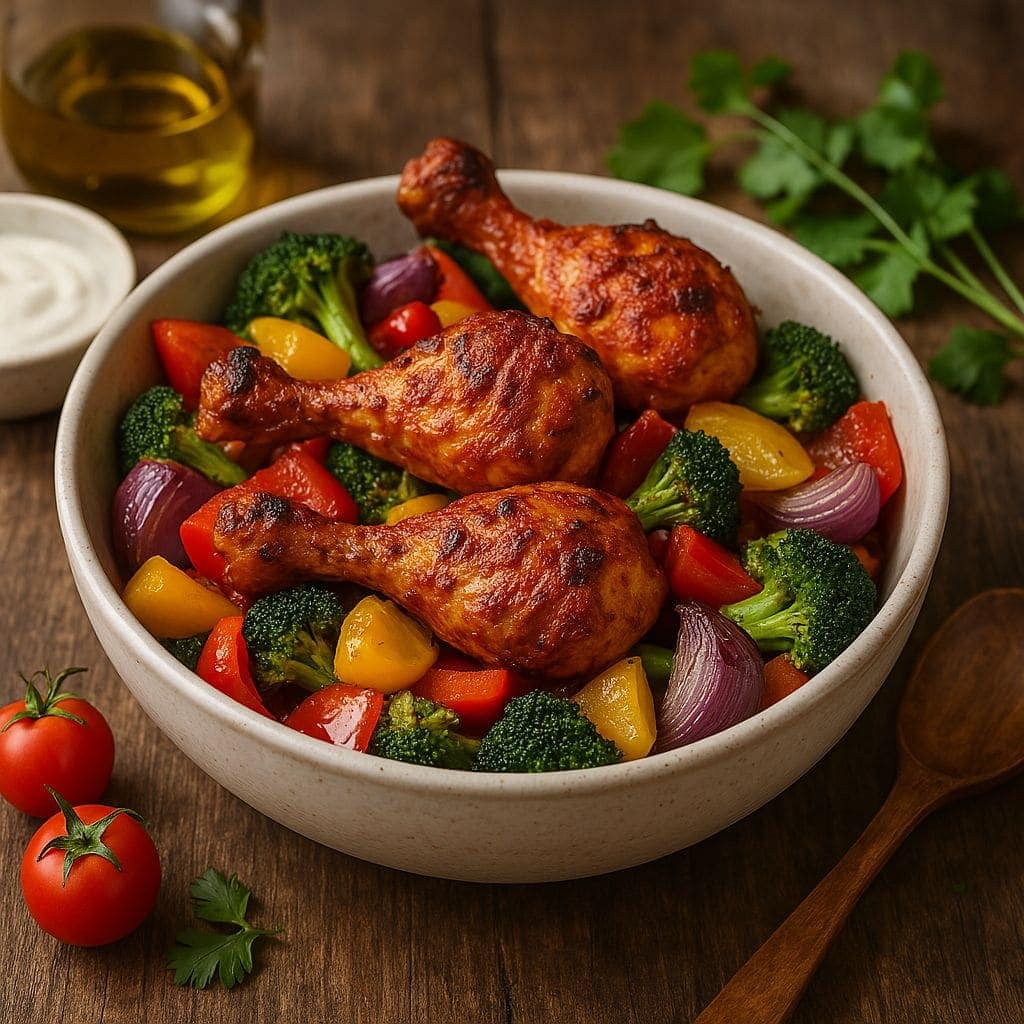 Tandoori kip uit de oven