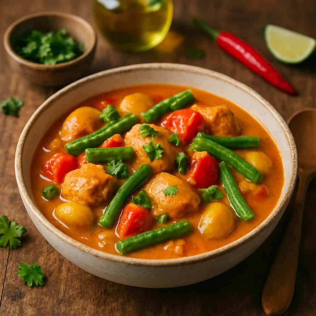 Thaise massaman curry