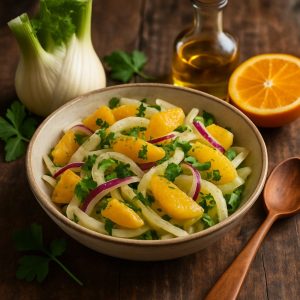 Venkel salade met sinaasappel