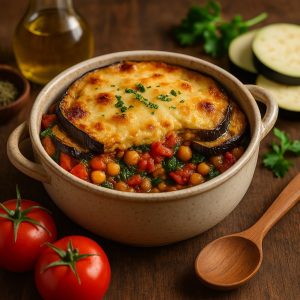 Vegetarische moussaka