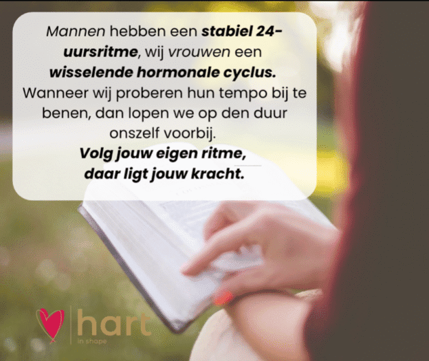 24-uurs ritme van mannen verschilt met dat van vrouwen