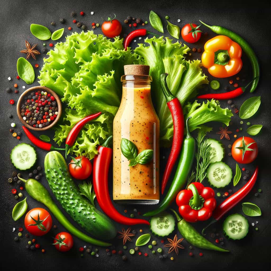 Capsaïcine Dressing voor Salades