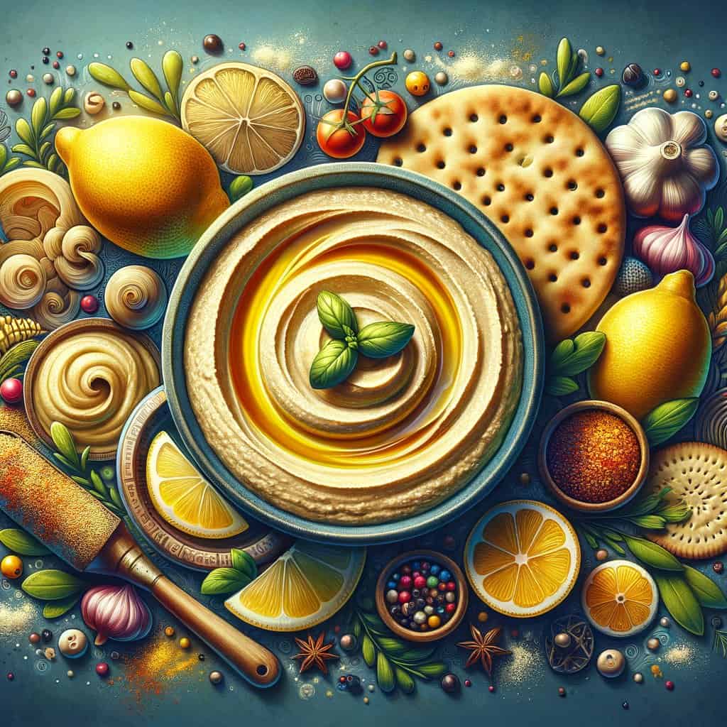 Fermenteerde Hummus met Citroen