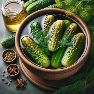 Fermenteerde Pickles met Dille