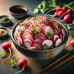 Gefermenteerde Radijsjes met Miso