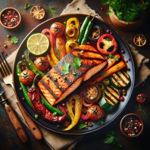 Gegrilde Chipotle Zalm