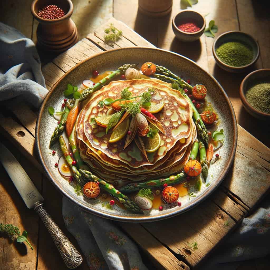 Hartige Paddenstoelen Crêpes