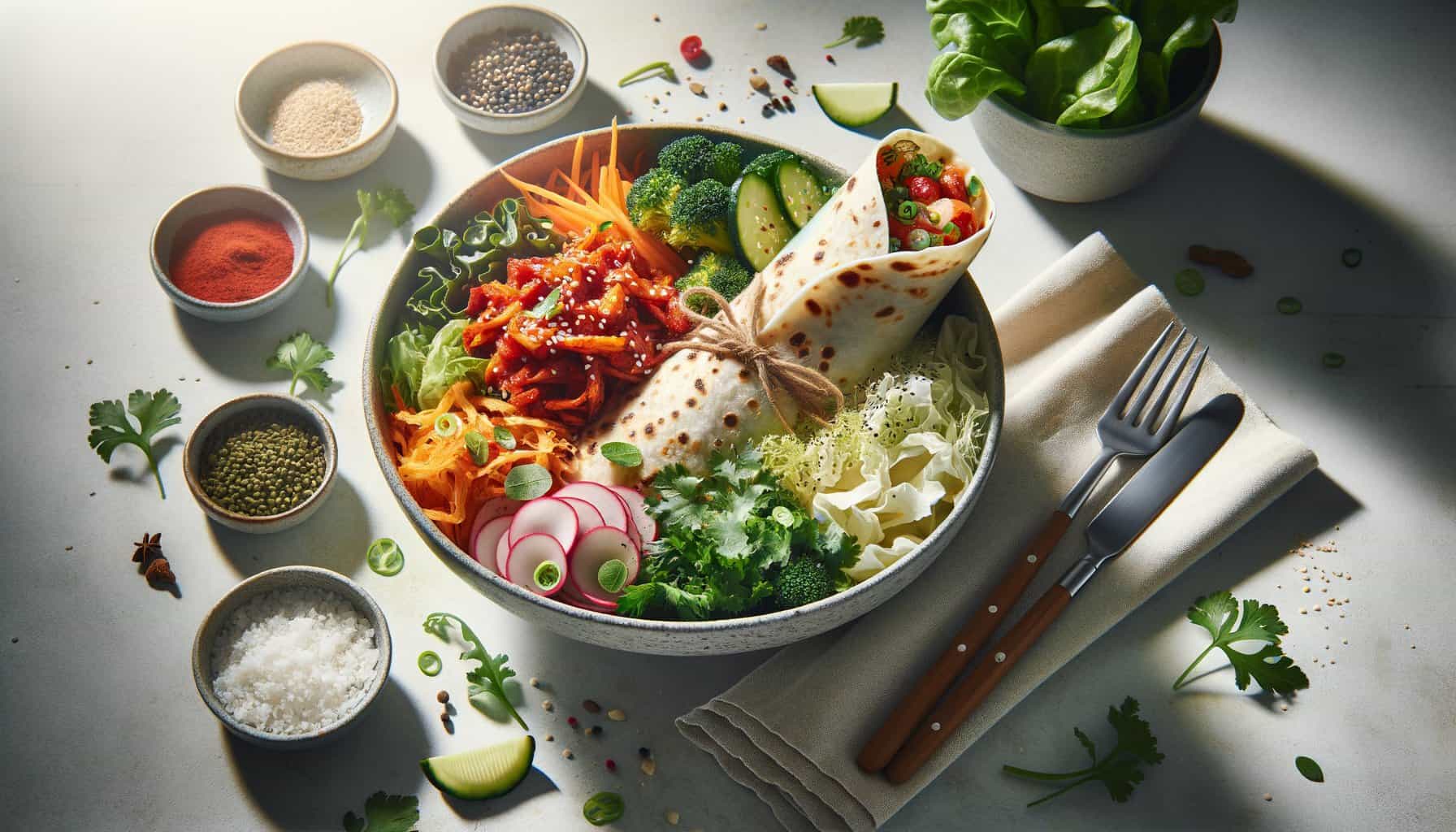 Kimchi Burrito Bowl
