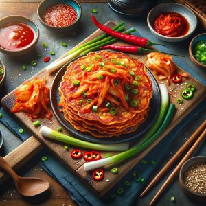 Kimchi Pannenkoekjes (Kimchijeon)