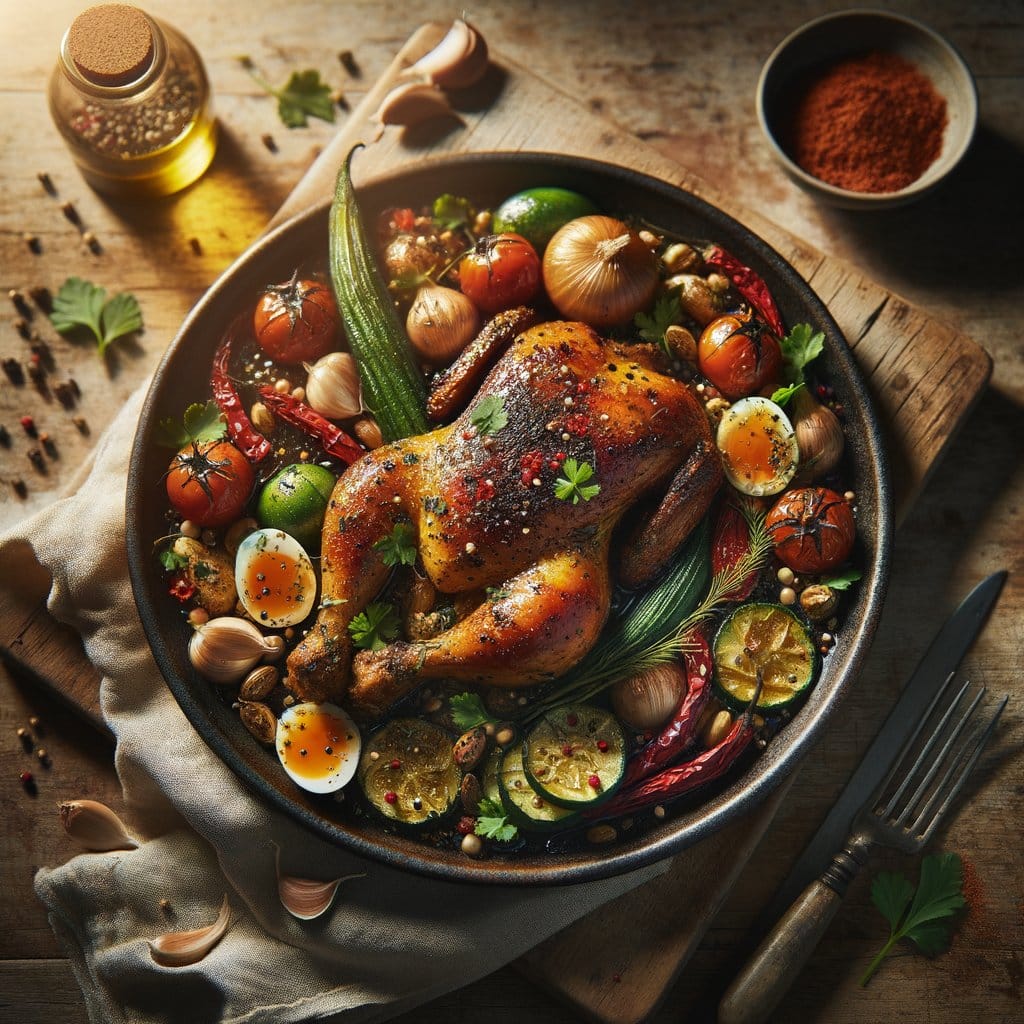 Kruidige Harissa Kip uit de Oven