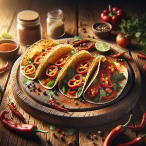 Paprika-Peper Tacos