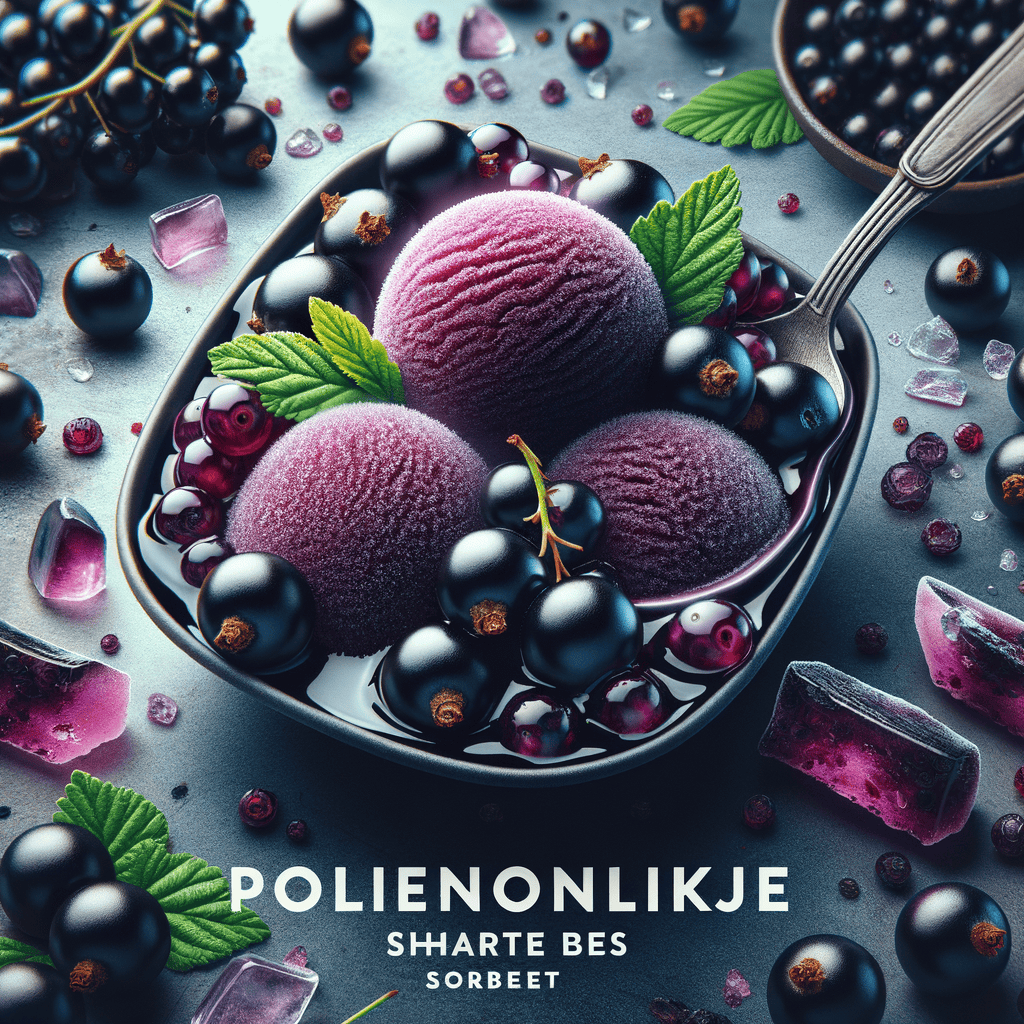 Polyfenolrijke Zwarte Bes Sorbet