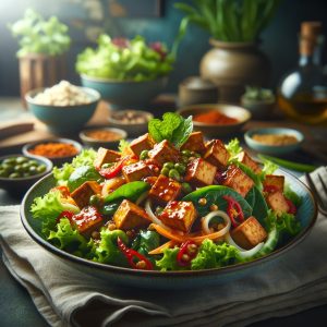 Sambal Tempeh Salade