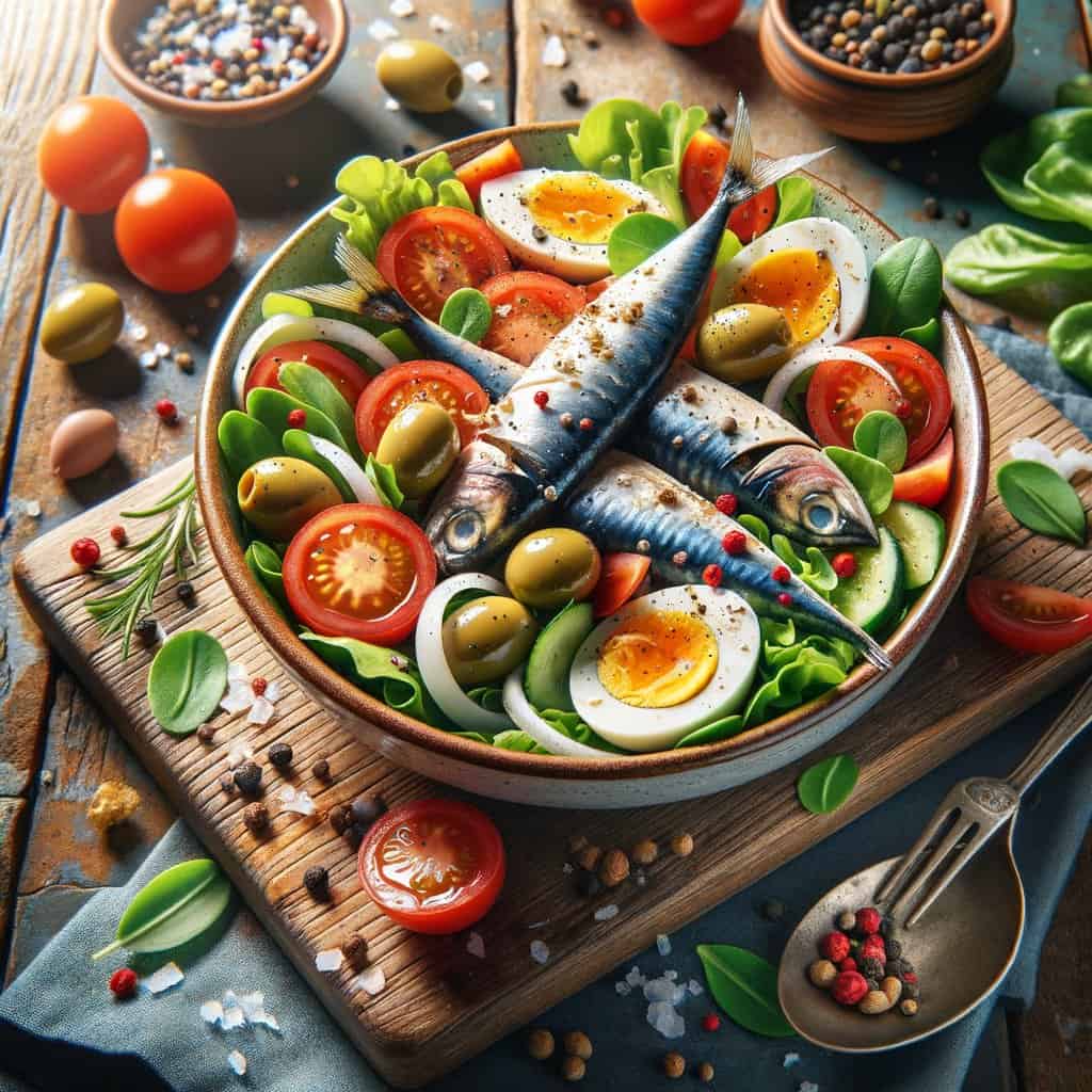 Sardine Salade Niçoise