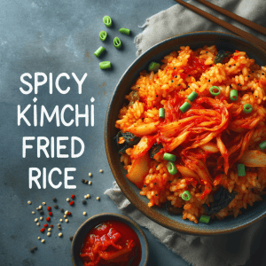 Spicy Kimchi Fried Rice