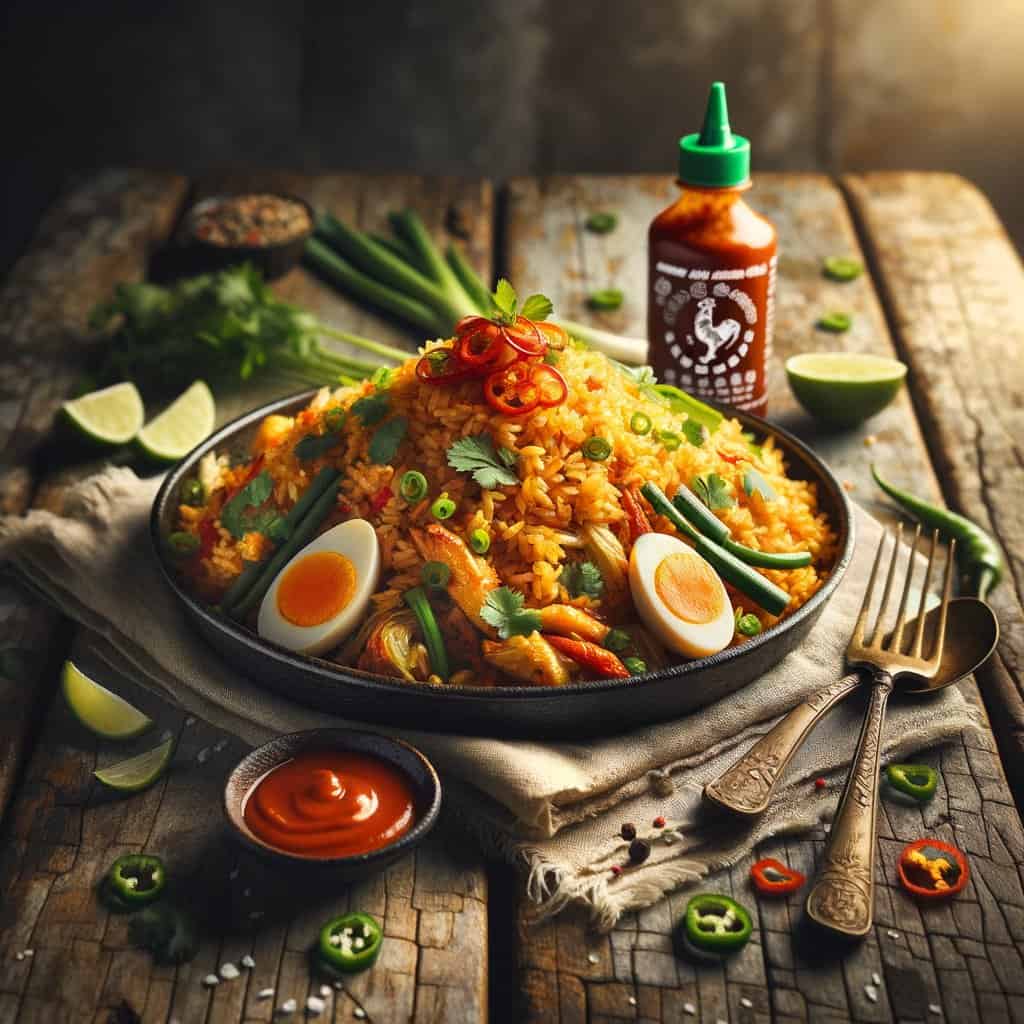 Sriracha Gebakken Rijst