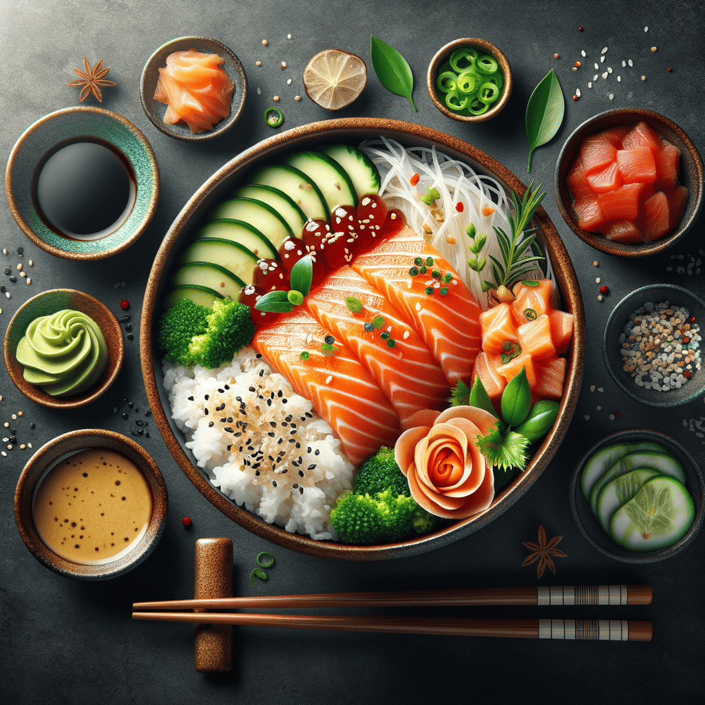 Zalm-Miso Sushi Bowl