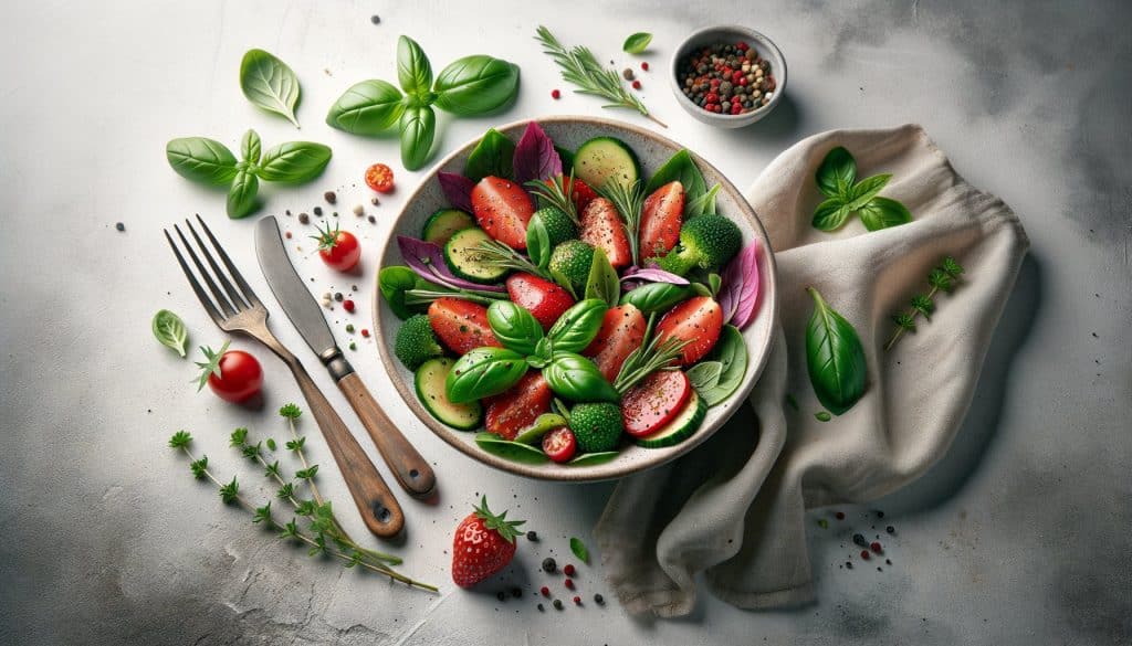 Aardbei-Basilicum Infusie