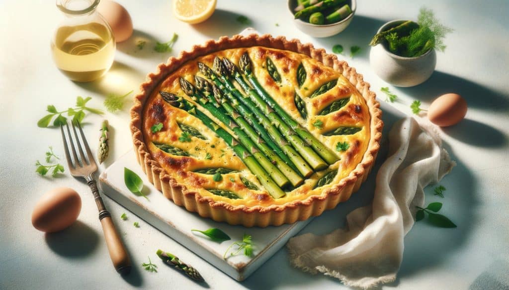 April Asperge Quiche