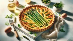 April Asperge Quiche