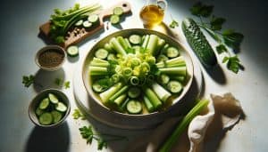 Bleekselderij en Komkommer Juice