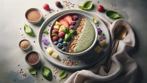 Blend van Lijnzaad Smoothie