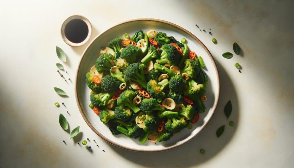 Broccoli Stronk Stir-fry