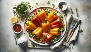 Capsaïcine Gevulde Paprika