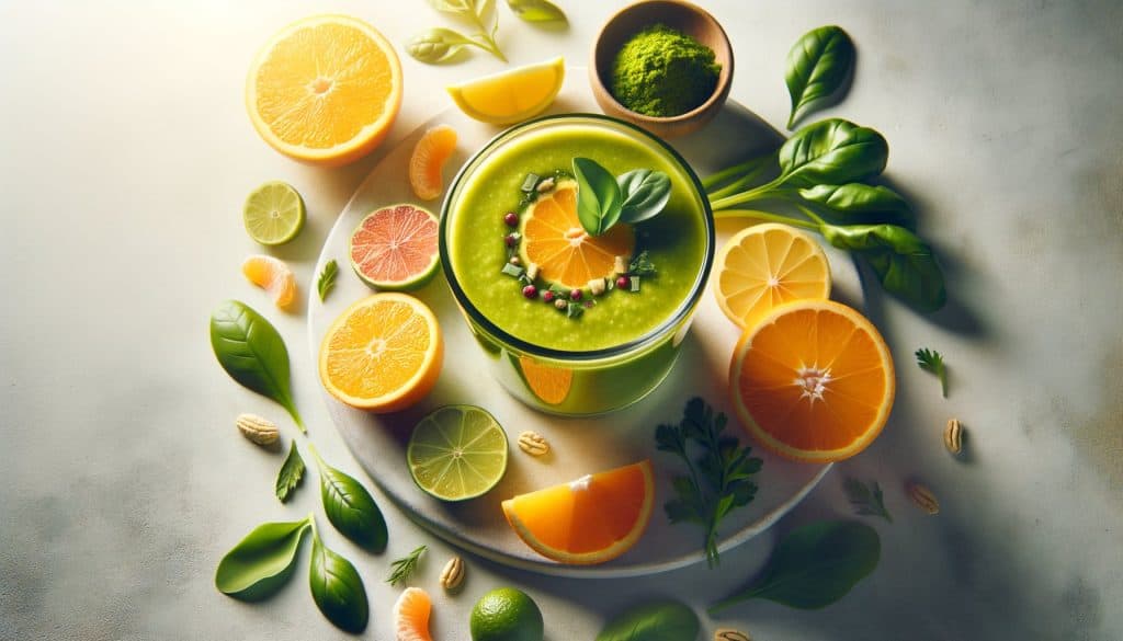 Citrus Pulp Smoothie