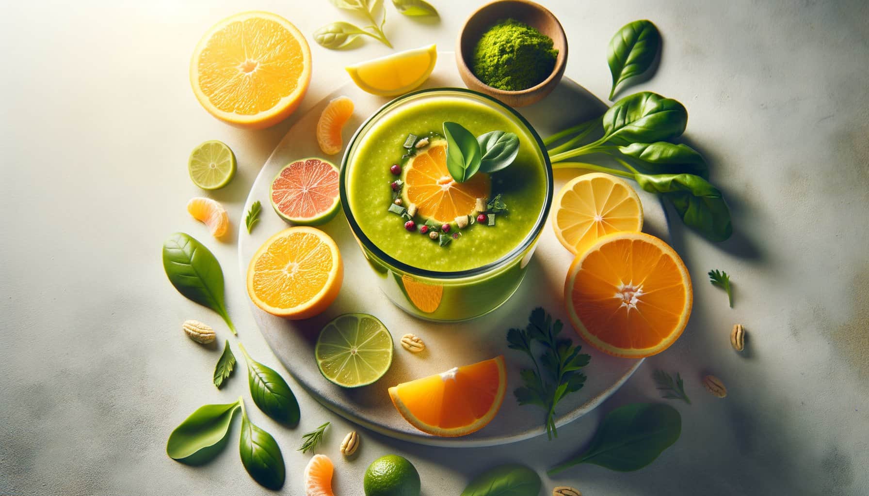 Citrus Pulp Smoothie
