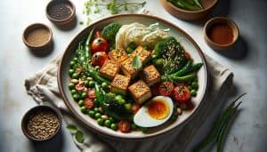 Geroosterde Tempeh met Sesam