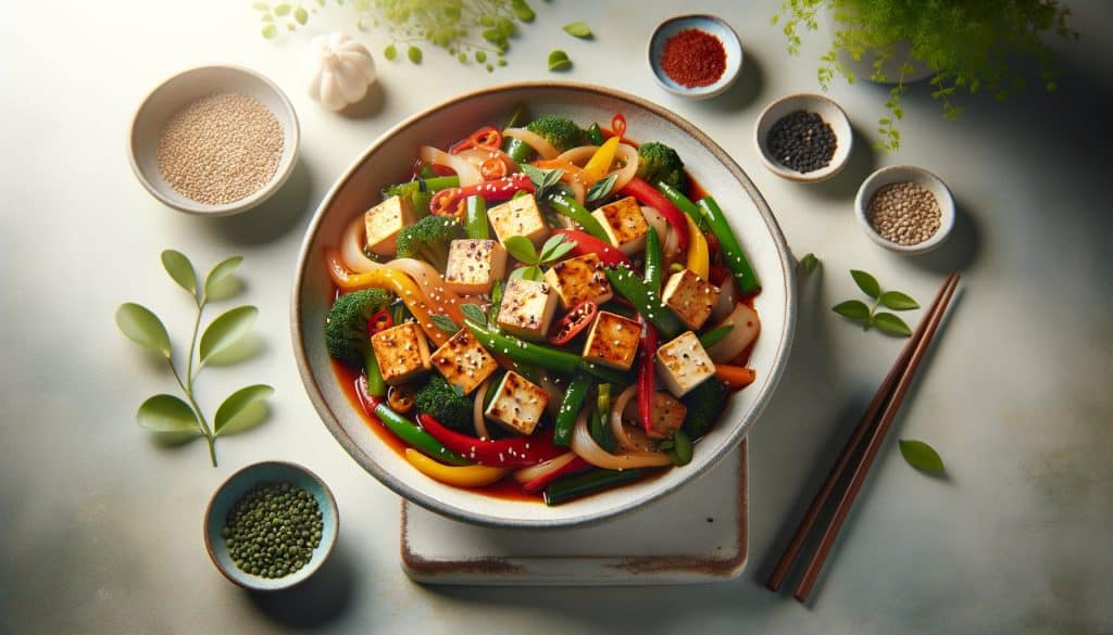 Gochujang Stir-fry met Tofu