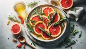 Grapefruit-Rozemarijn Infusie