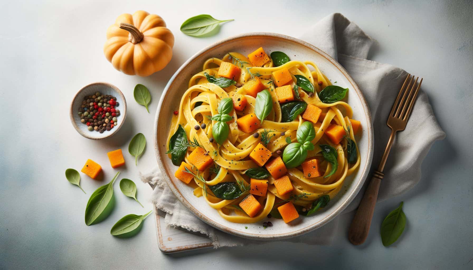 Herfst Butternut Squash Pasta