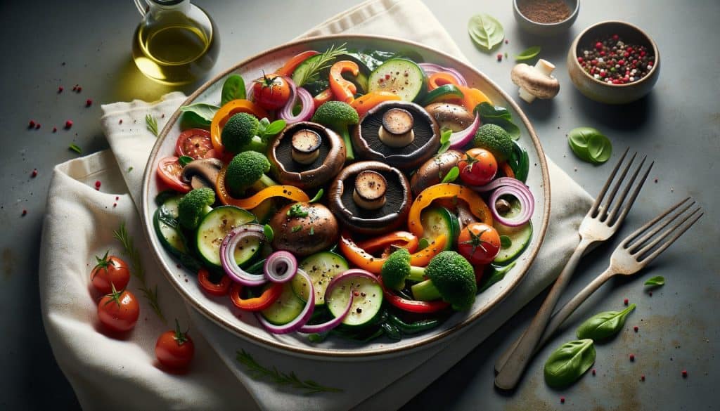 Herfst Portobello en Spruiten Ovengerecht