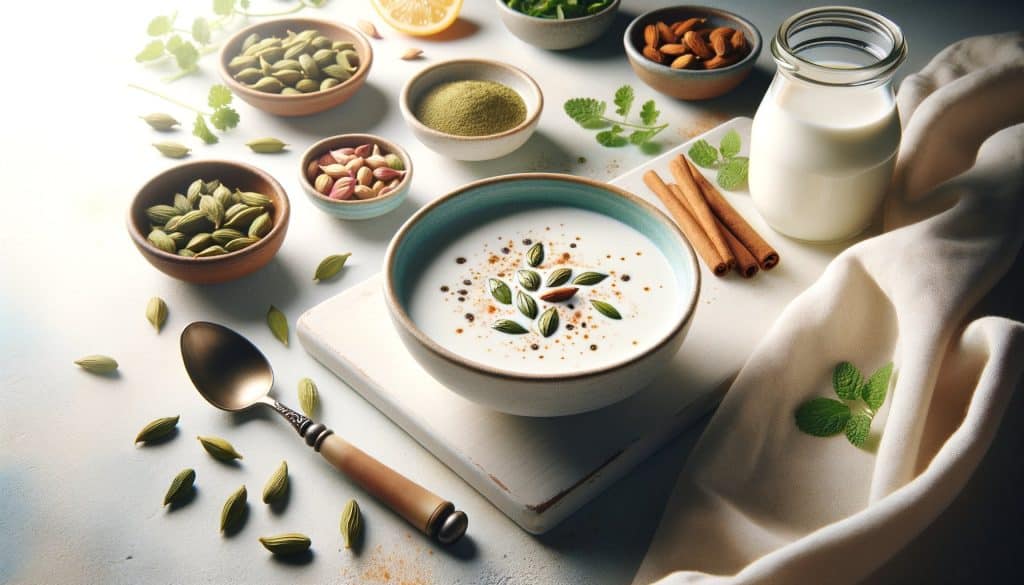 Kefir Lassi met Kardemom